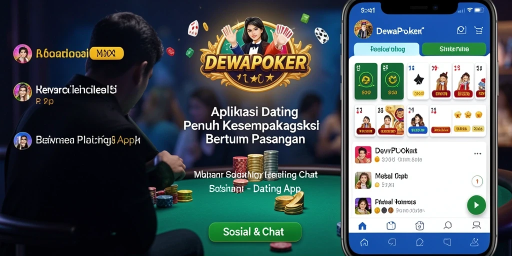 Antarmuka DEWAPOKER yang modern dan mudah digunakan.