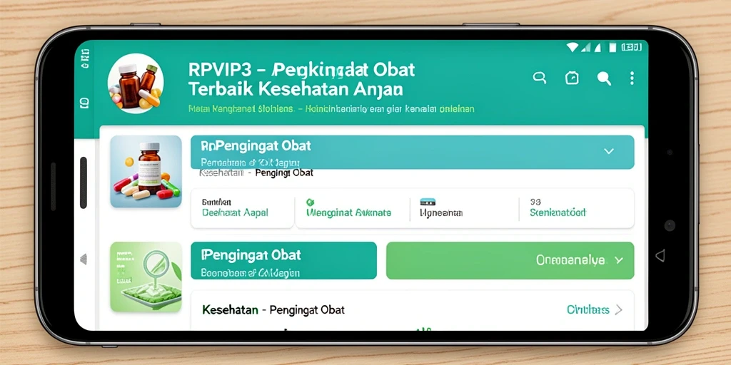 Tampilan antarmuka RPVIP3 yang ramah pengguna dan informatif.